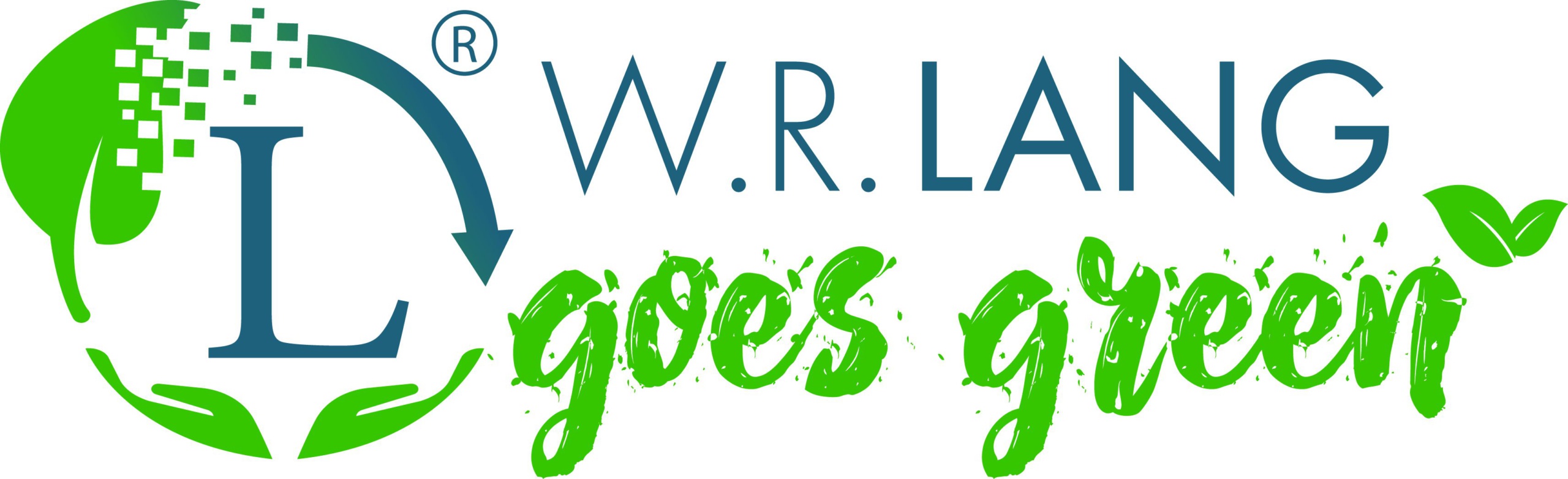 Logo W.R. Lang goes green - Gesundheitsbewusste Arbeitsplatzgestaltung