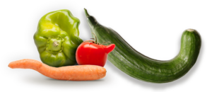 Lebensmittel - Hässliches Gemüse