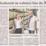 Artikel vom 9. Februar 2022 in der Lokalausgabe der Rhein-Zeitung
