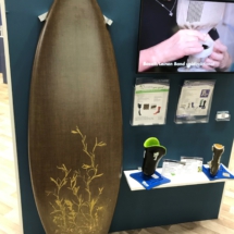OTWorld 2022 - Flax fiber material surfboard