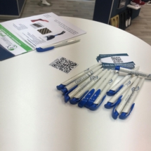 OTWorld 2022 - QRCodes also on the tables